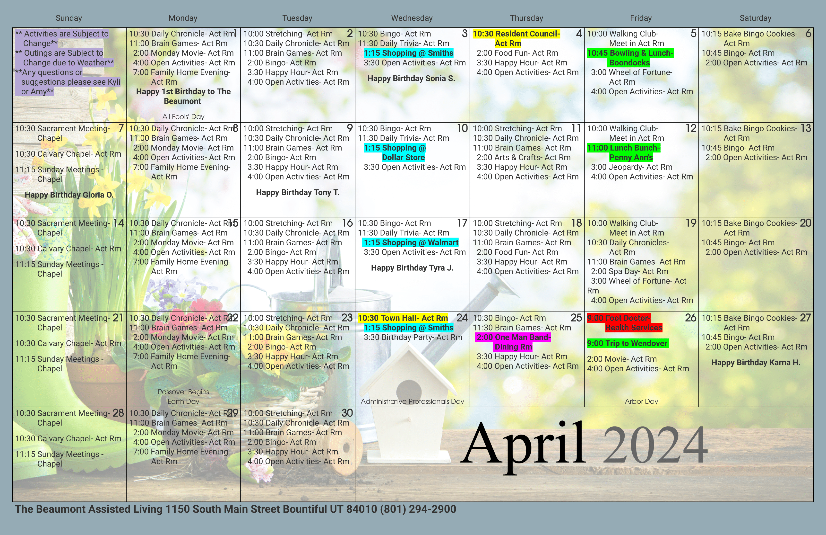 April Calendar 2024-1